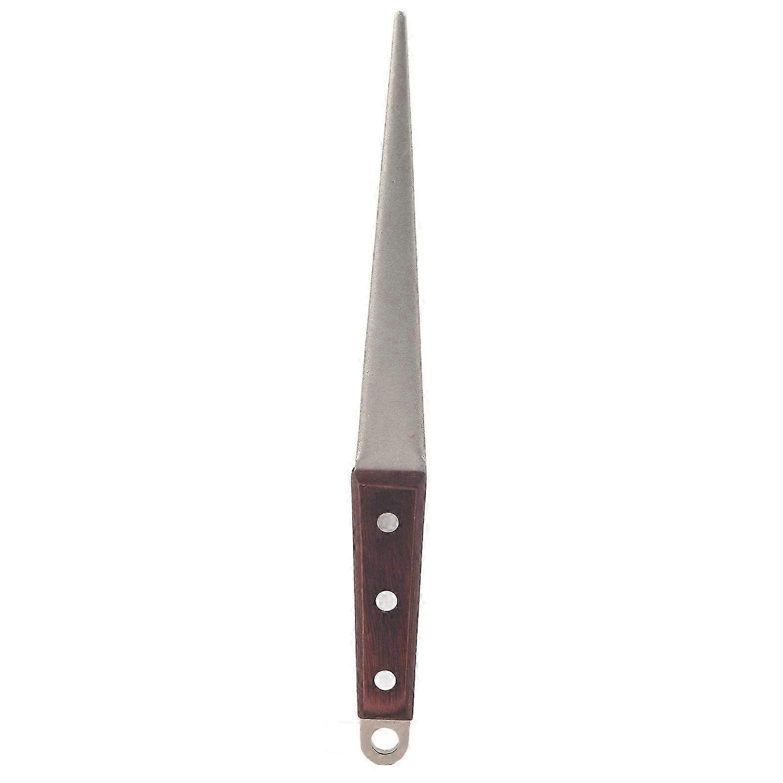 Professional Ergonomic Sharpening Rod with Handle - Efficient Steel Tool for Cattle Hoof Trimmers & Animal Care