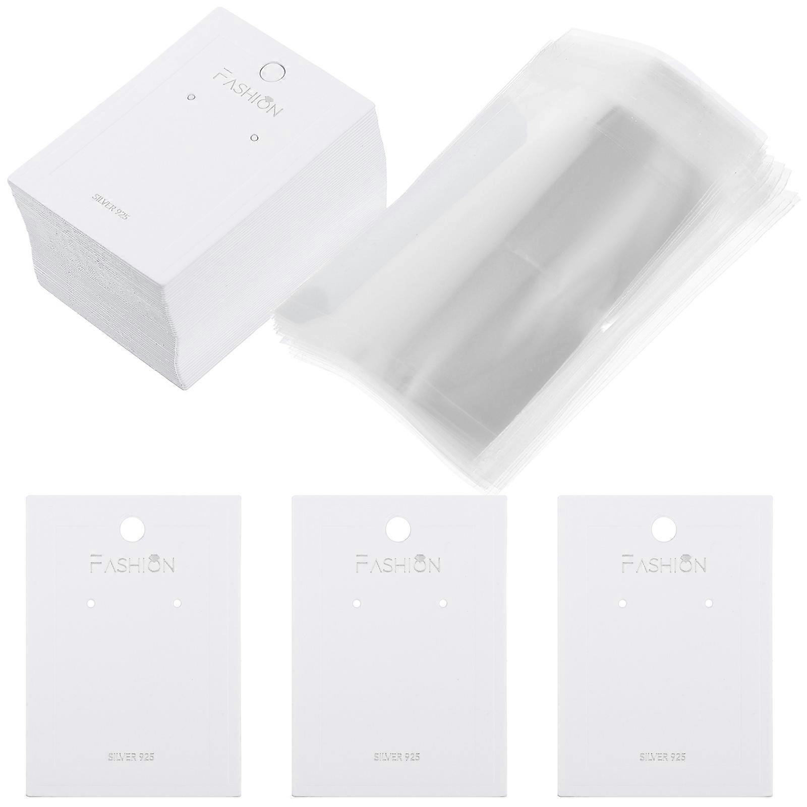 Rectangle Earring Card with Practical Functions, Ideal for Exhibitions