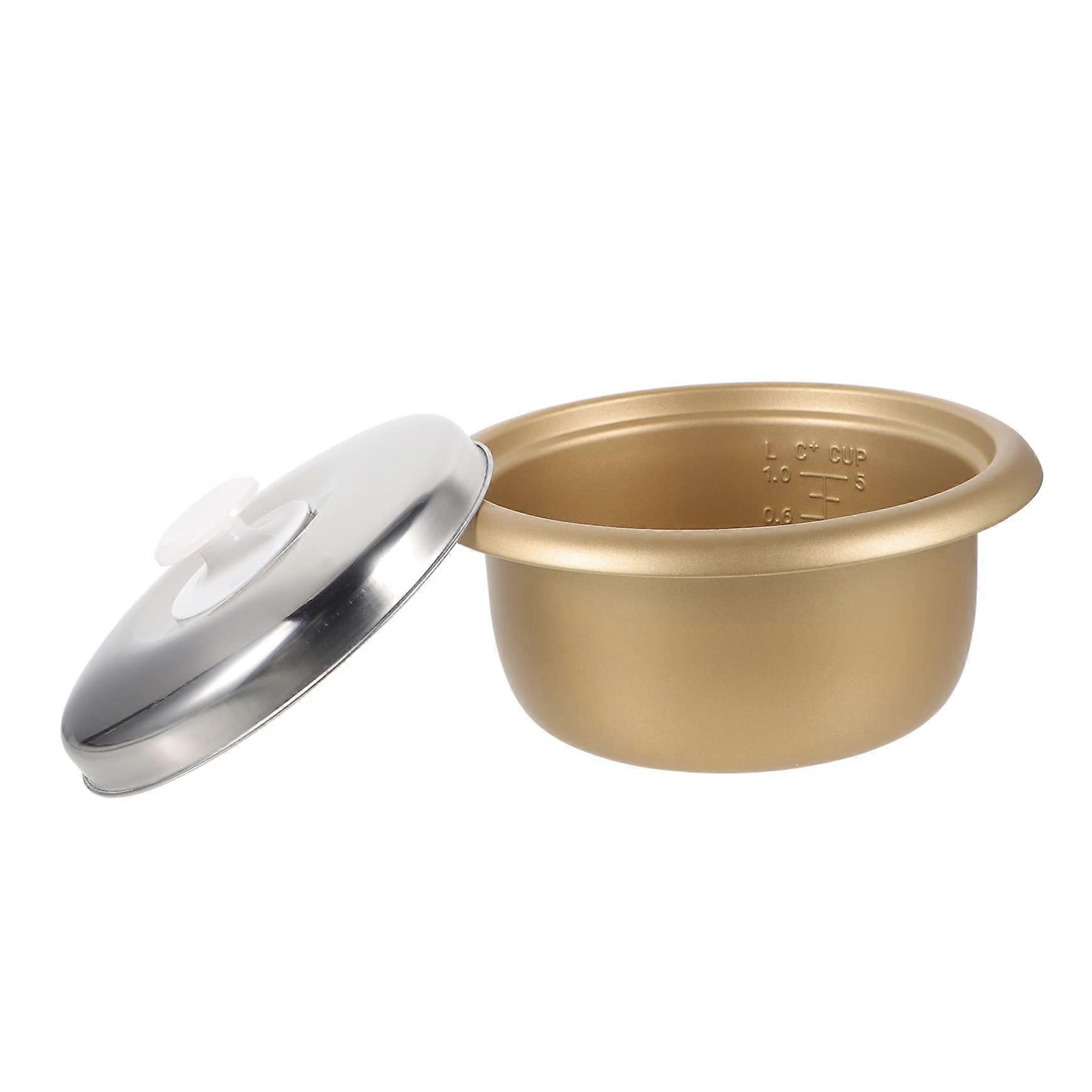 Rice Cooker Inner Pot, Metal Replacement Pot For Rice Cookers, Compatible With Most Models, Portable Cooking Pot
