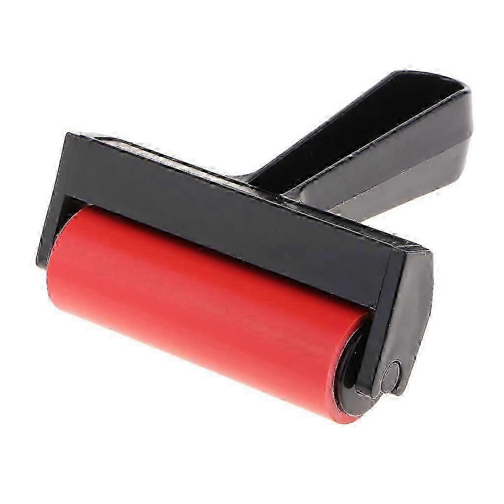 Hard Plastic Rubber Roller Printing Inks Lino Brayer diy Art Craft Tool 10cm