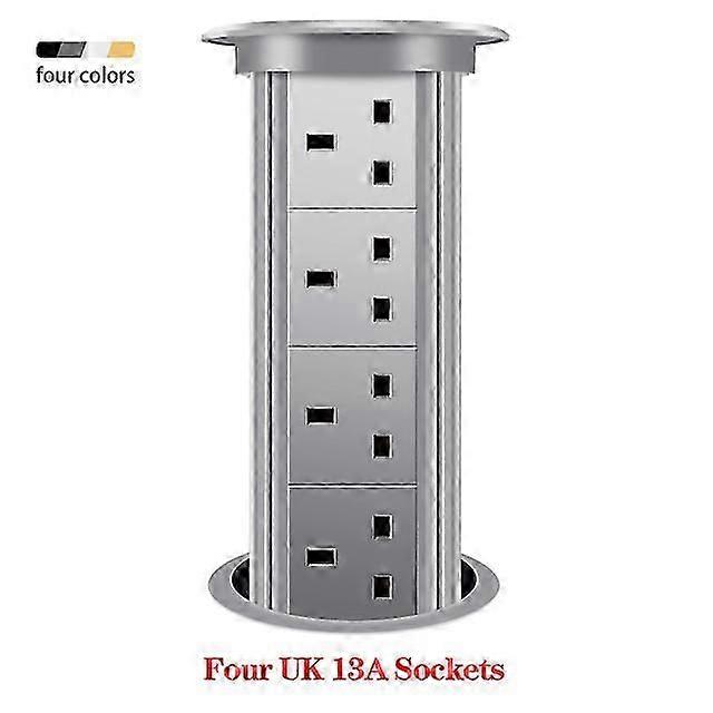 Automatic Pop Up Socket EU FR UK US Universal Standard Plug Adapter Lift Smart Home Appliance USB Type-c Bluetooth Audio