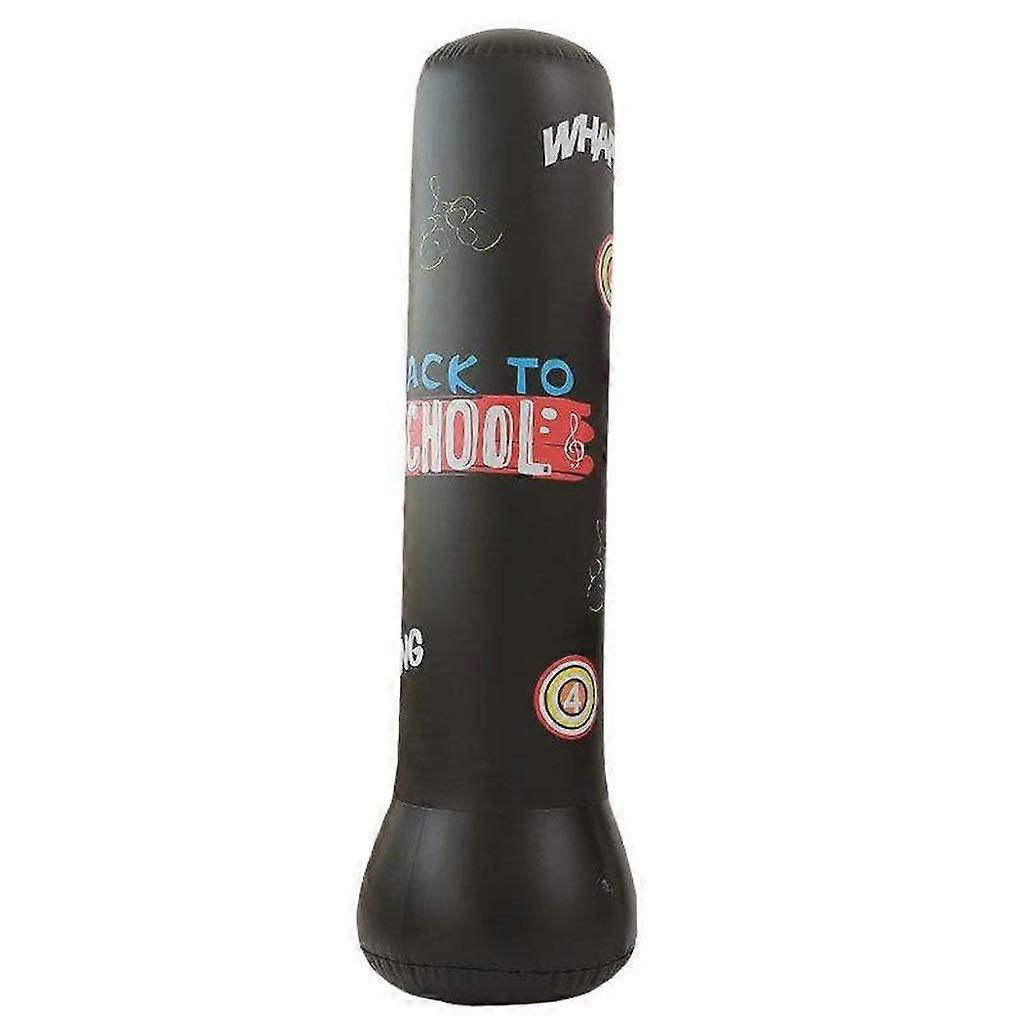 Inflatable Punch Bag with Children's Gloves, Freestanding Tower Bag, Boxing