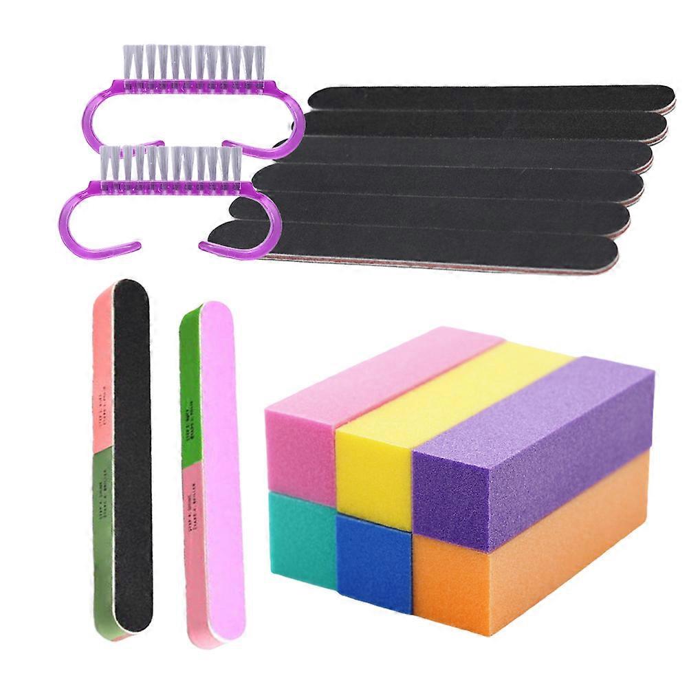 Durable Nail Files And Buffers For Nail Art Enthusiasts Featuring Rectangle Shape Polishing Tool 1 Set