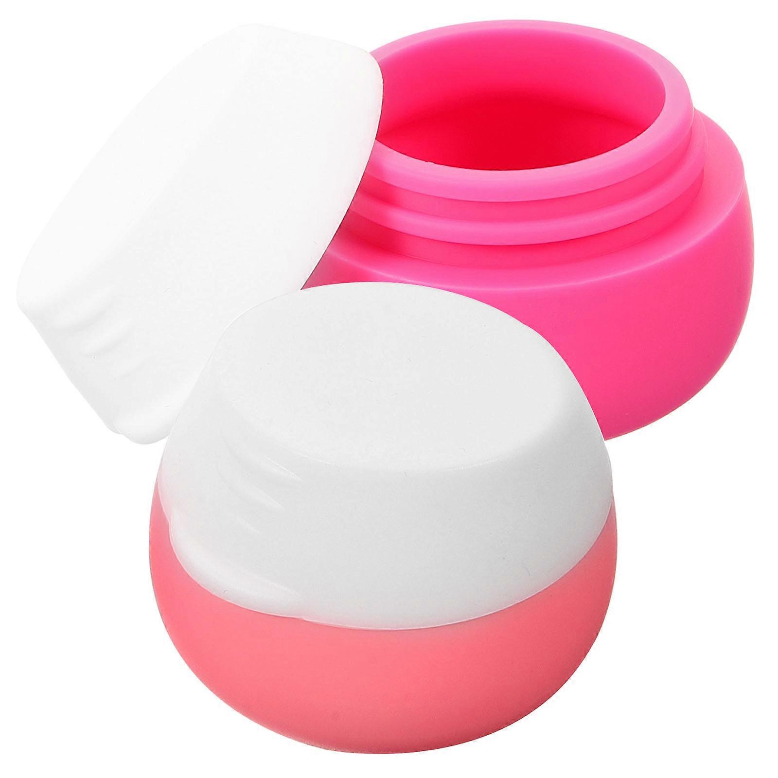 Refillable Hand Cream Empty Container With Lid For Storage Holder In Assorted Color 20Ml 2Pcs