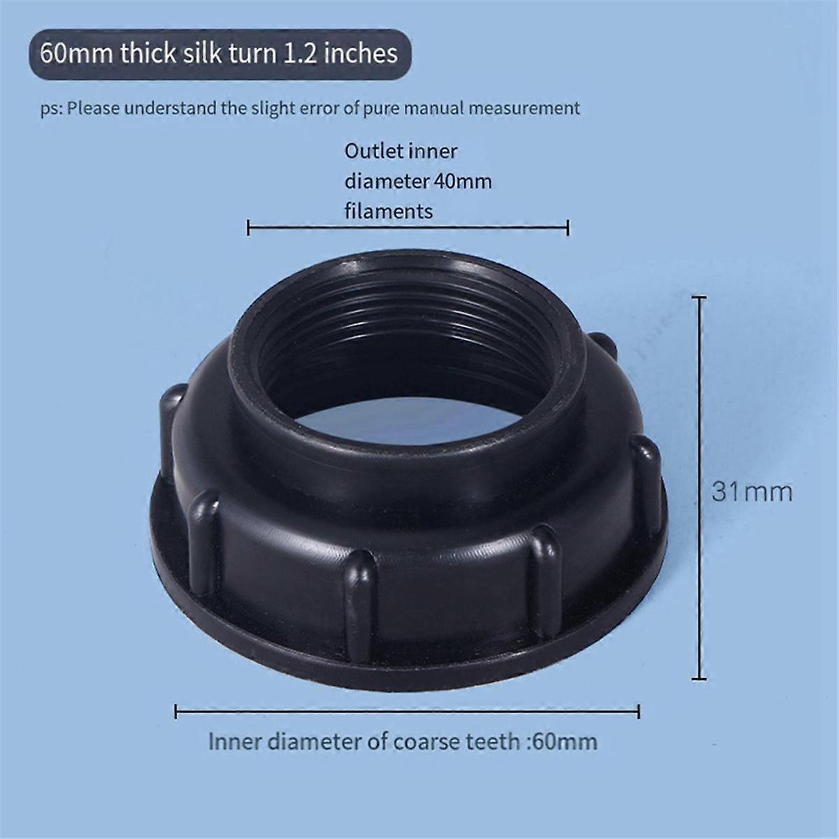 Internal Thread IBC Tank Fittings Drain Adapter for Hose Faucet Valve E