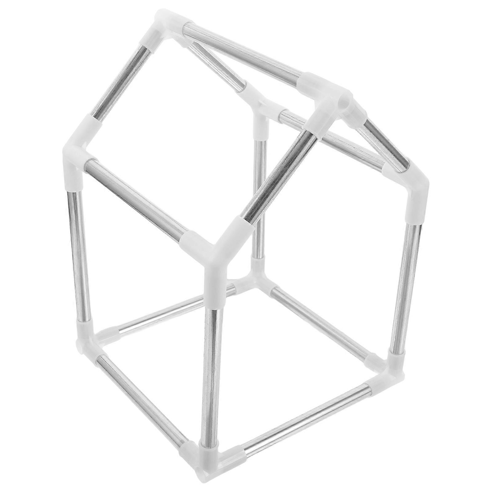 DIY Play Tent Frame for Kids Sturdy Metal and Plastic Structure Indoor Outdoor Play House Assembly Kit