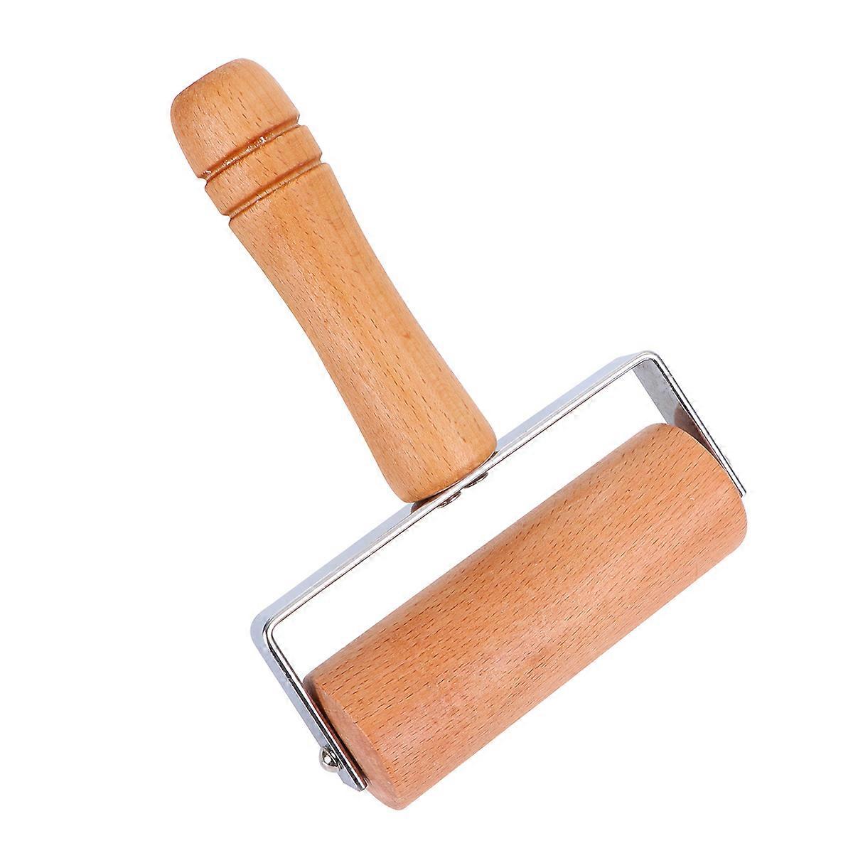 Wooden Rolling Rods for Rhinestone Painting – Smooth Single Handle Craft Tool for DIY Pressing and Versatile Art Projects