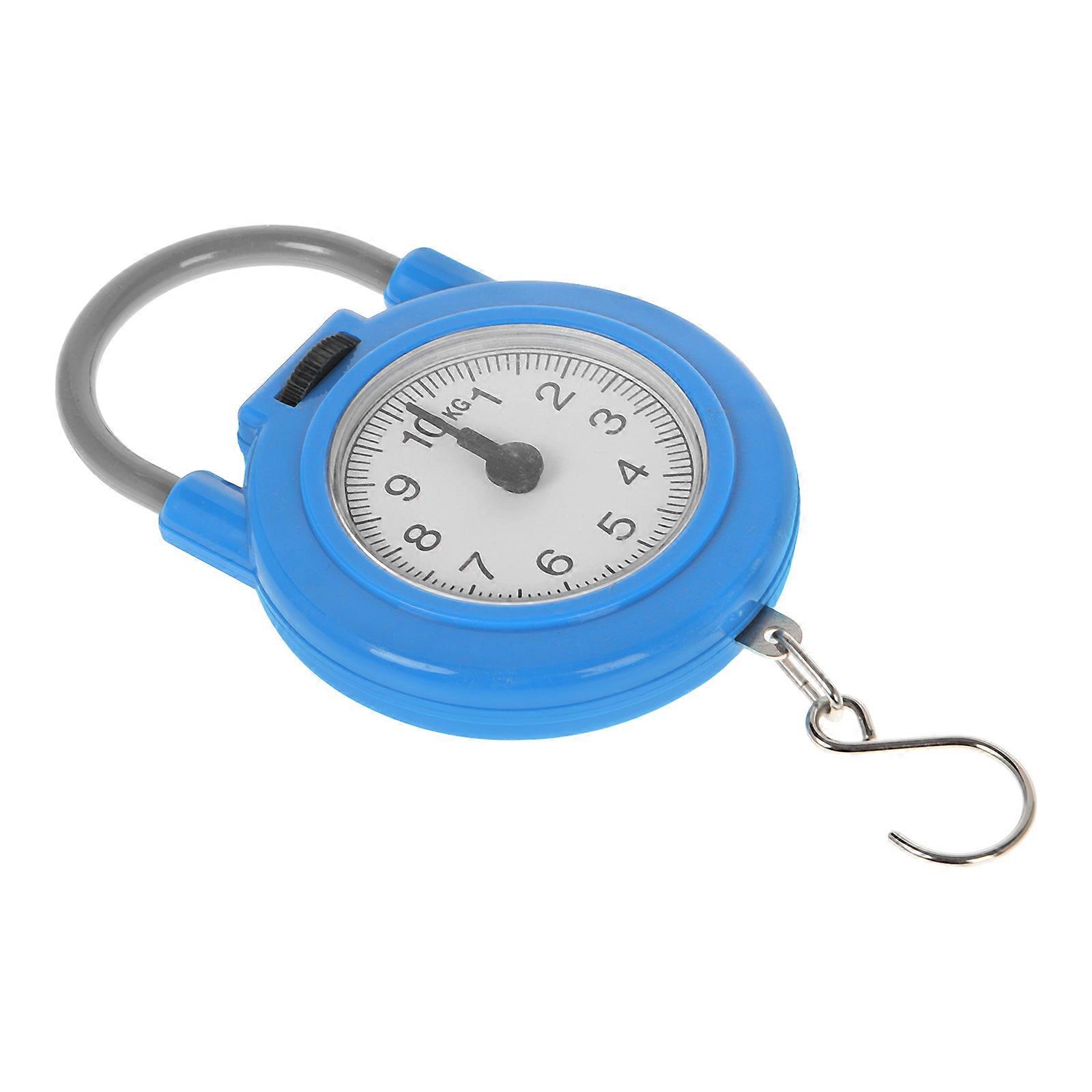 Portable Mini Digital Luggage Scale with High Precision Sensors, Versatile Hook Design, Multifunctional Handheld Weighing Scale for Travel and Home