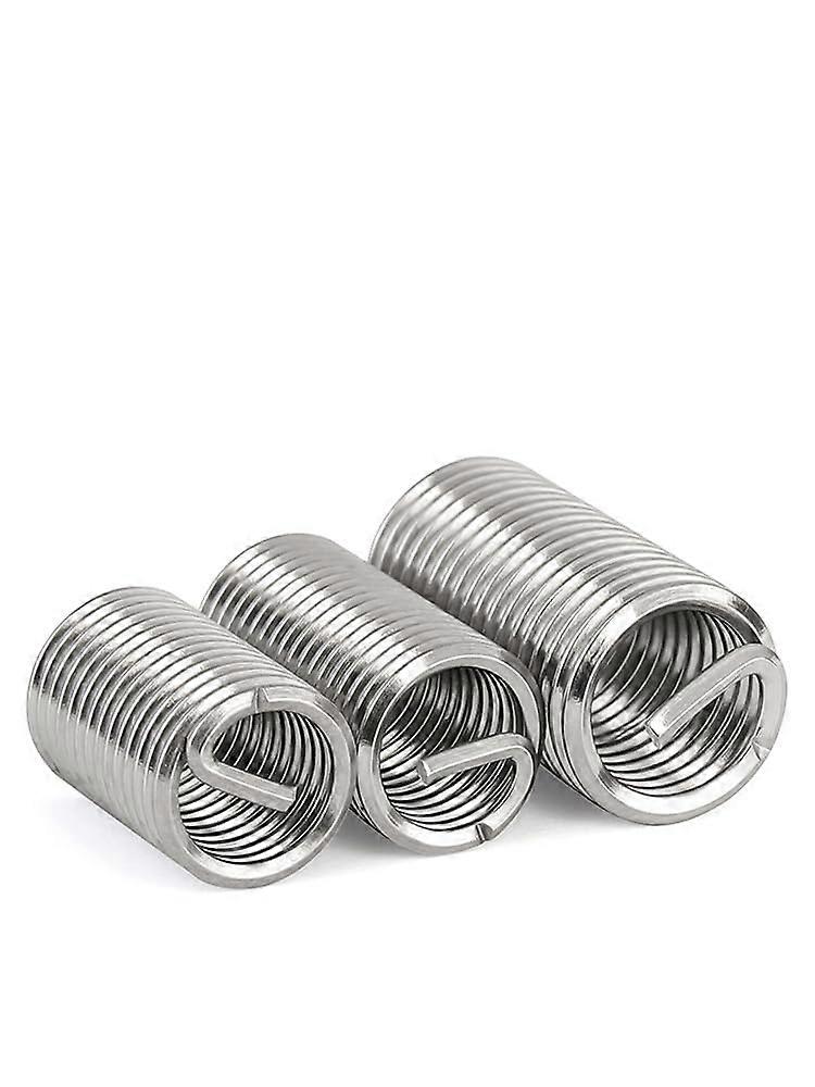Thread  Insert, 304 Stainless Steel A2 Spiral Inserts, M3x0.5mm50pcs