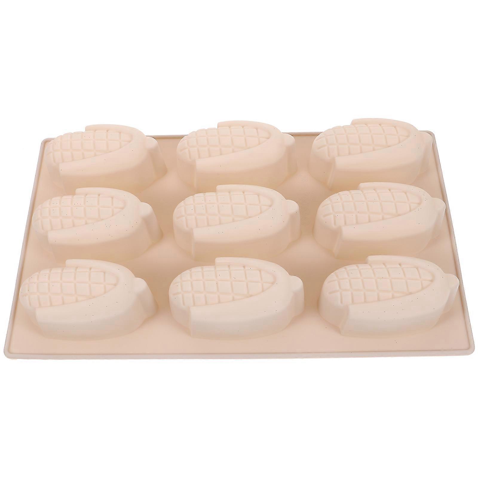 Corn Silicone Mold Non Stick Candy & Chocolate Making Mold for Baking, Easy to Clean, Cavity Design, Grey