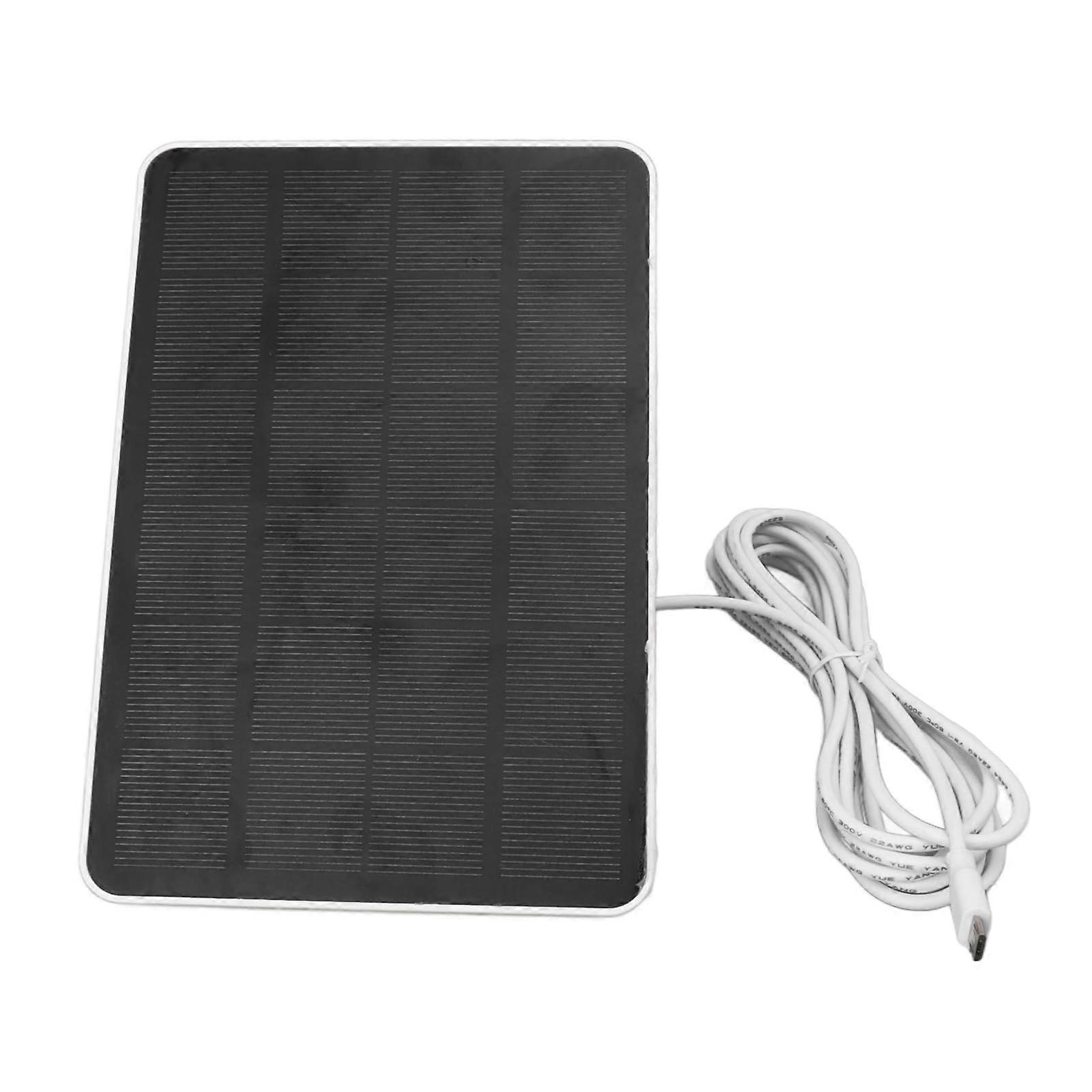 Solar Panel 4W IP65 Waterproof Solar Charging Panel for Arlo and Blink Outdoor Security Cameras