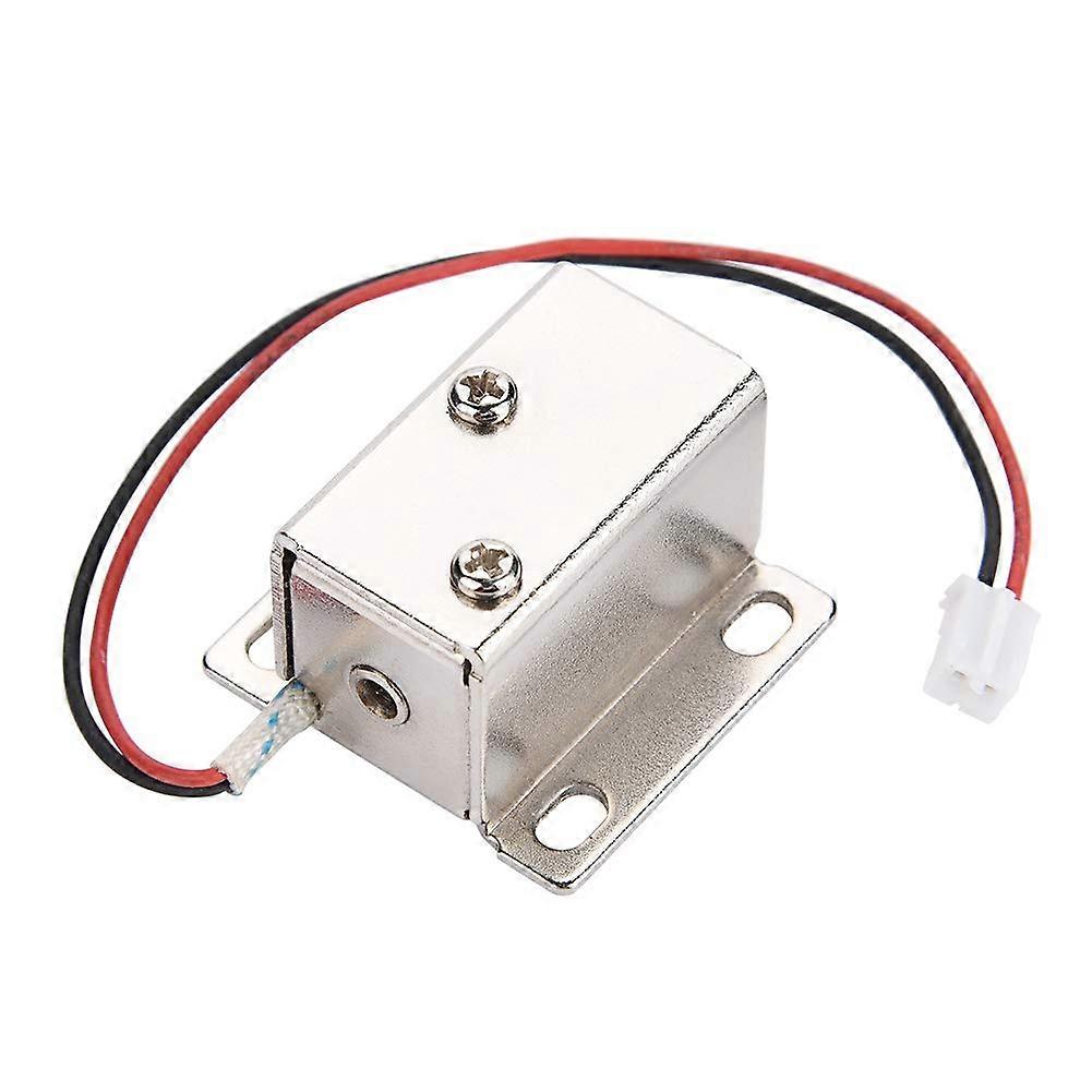 12V Electric Lock with Ultra-Thin Design, Compact Metal Build, Easy Installation, and Enhanced Stability