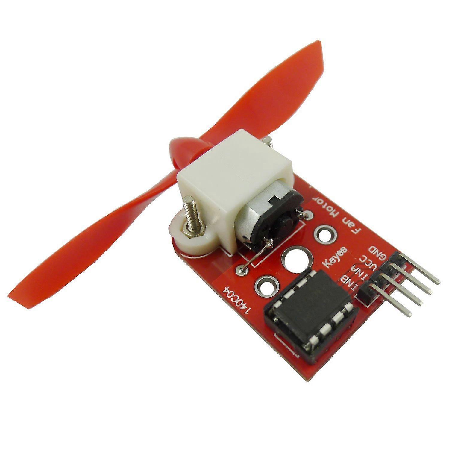 L9110 Fan Module for Arduino Robots, Easyword Mall High-Quality Motor Driver, 2-Wire, Compact Size