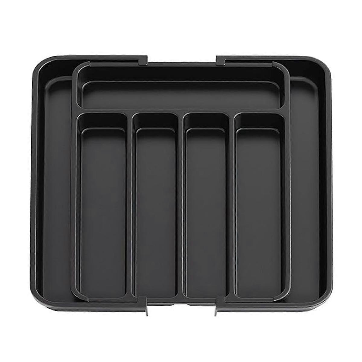 Silverware Organizer-Expandable Kitchen Drawer Organizer, Utensil Organizer,Cutlery Drawer Organizer for Forks,Knives