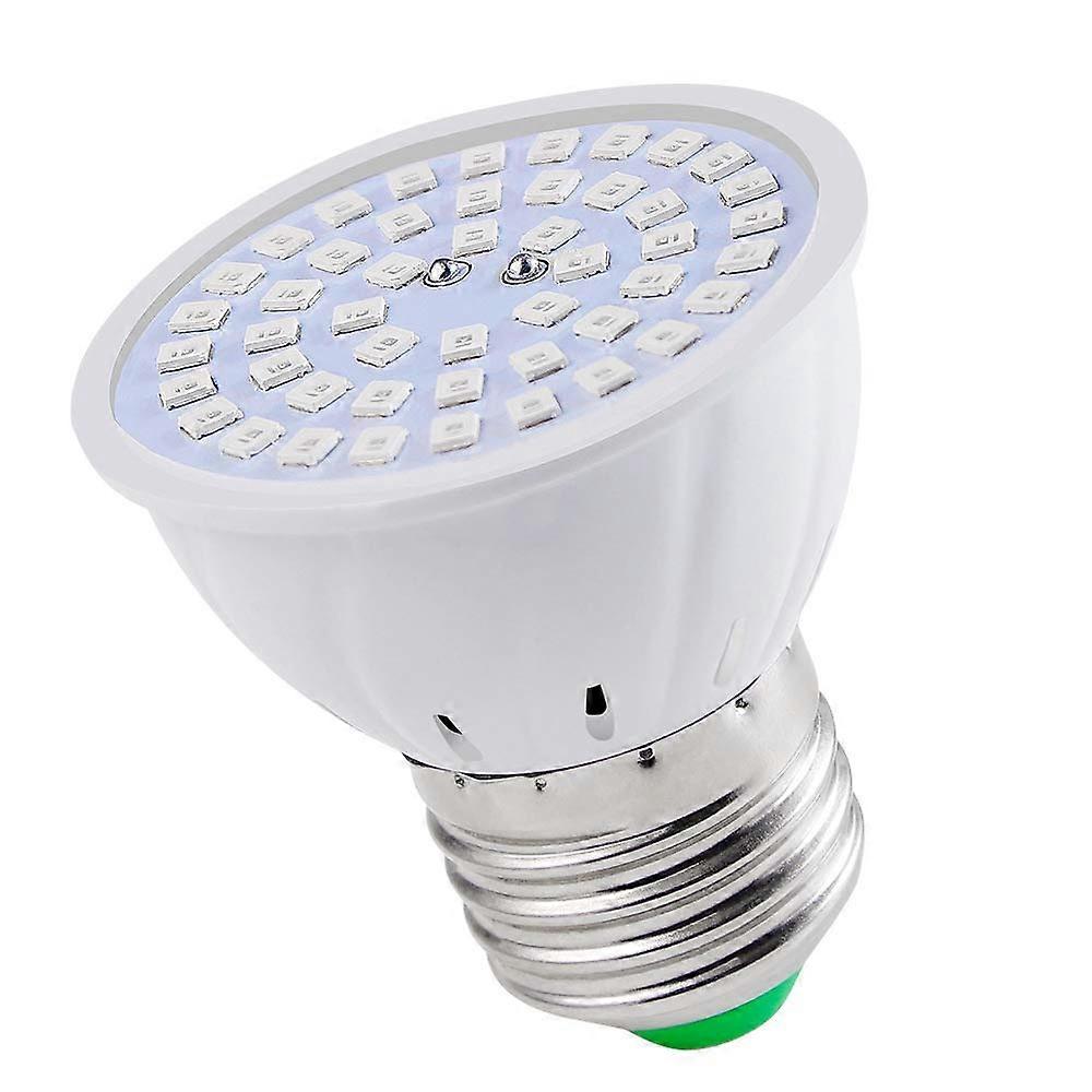 E27 80LED Full Spectrum Growth Light With Base Socket For Indoor Plants Seedling And Flower Phyto Lamp
