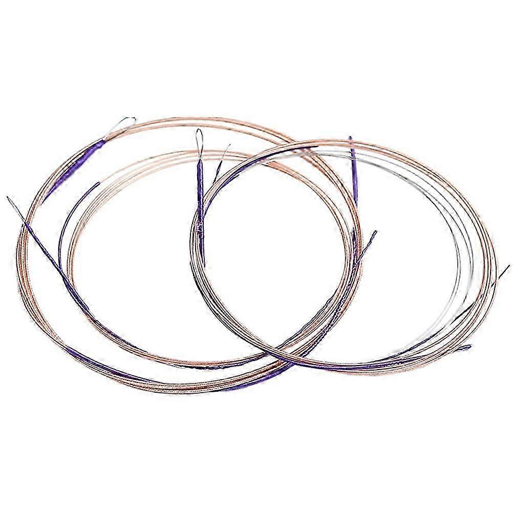 4Pcs Chinese Lute Strings Professional Pipa Strings Replacements Chinese Lute Steel Strings