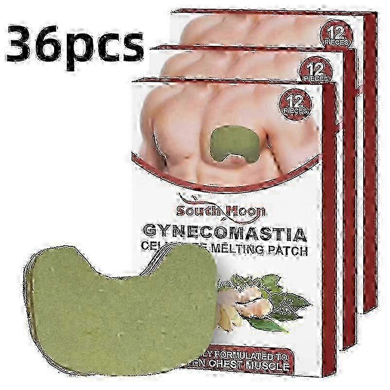 36pcs Luhaka Gynecomastia Cellulite Melting Patch, Gynecomastia Cellulite Melting Patch, Gynecomastia Compress Patch A
