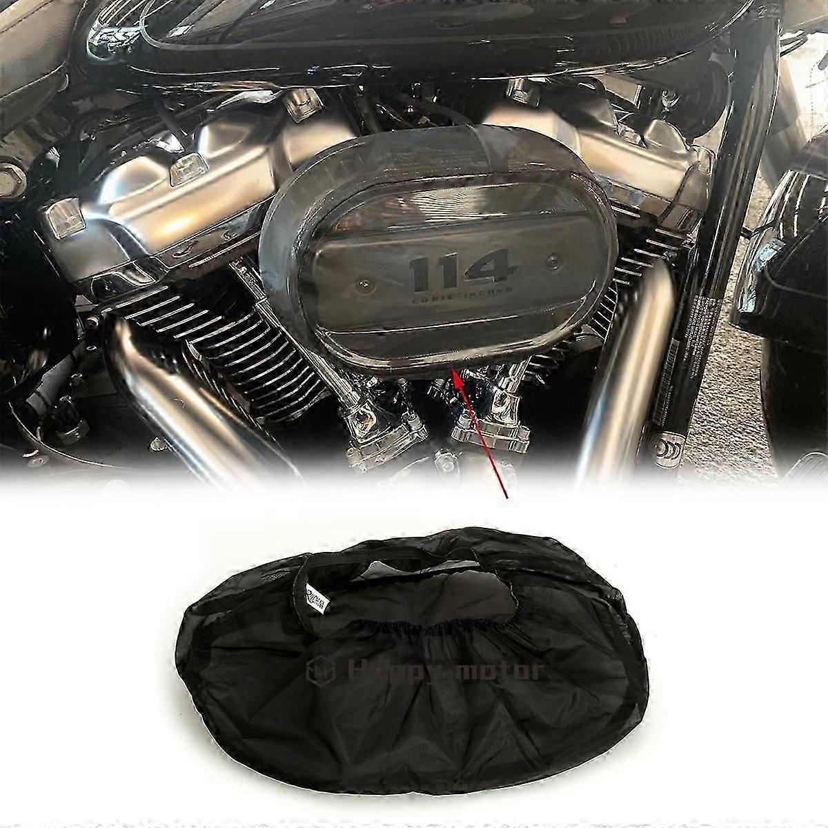 エアクリーナーフィルター防水レインソッカーカバーハーレーツーリングFLHR FLHXダイナソフテイルスポーツスター883 1200ロードキング