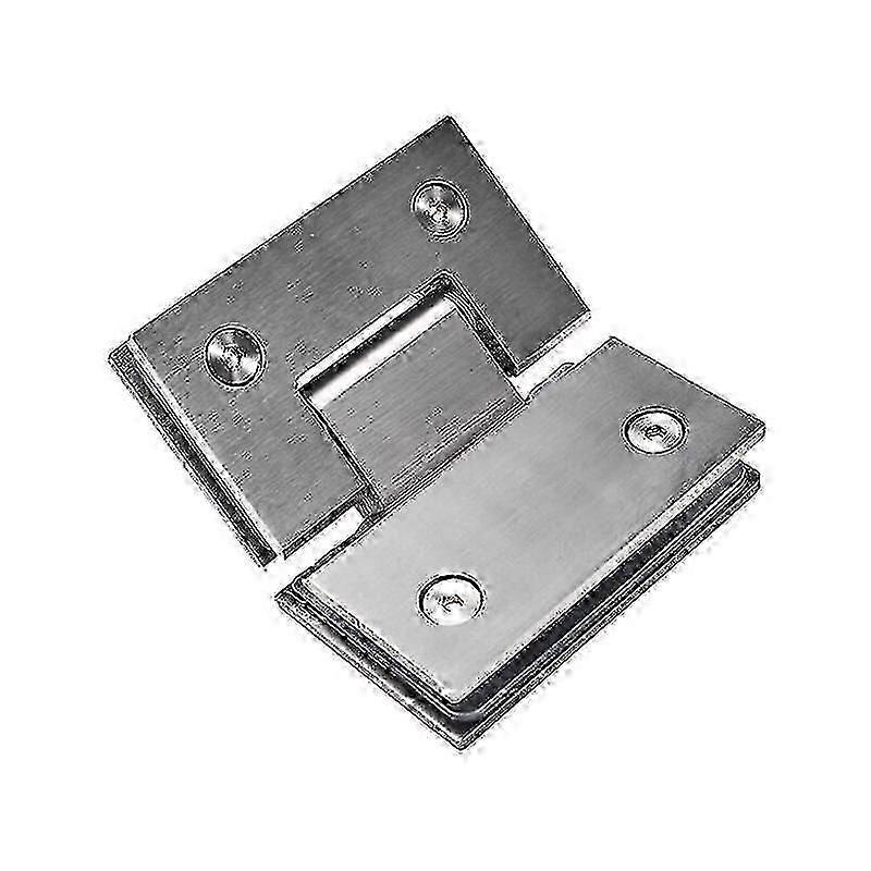 135 Frameless Shower Hinge Bracket, 304 Stainless Steel, 2pcs