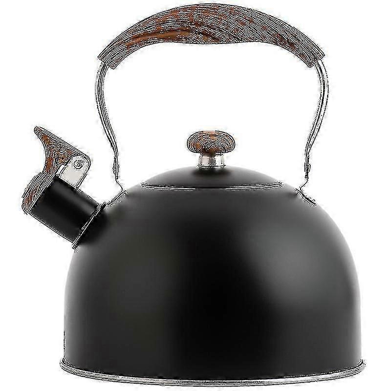 2.5L الفولاذ المقاوم للصدأ صفير غلاية الشاي الغذاء الصف إبريق الشاي لجعل الشاي يغلي الماء مواقد الغاز التعريفي 2022
