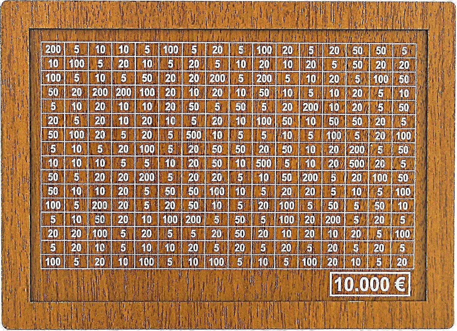 Money Saving Containers - 4 Sizes with Goals and Numbers