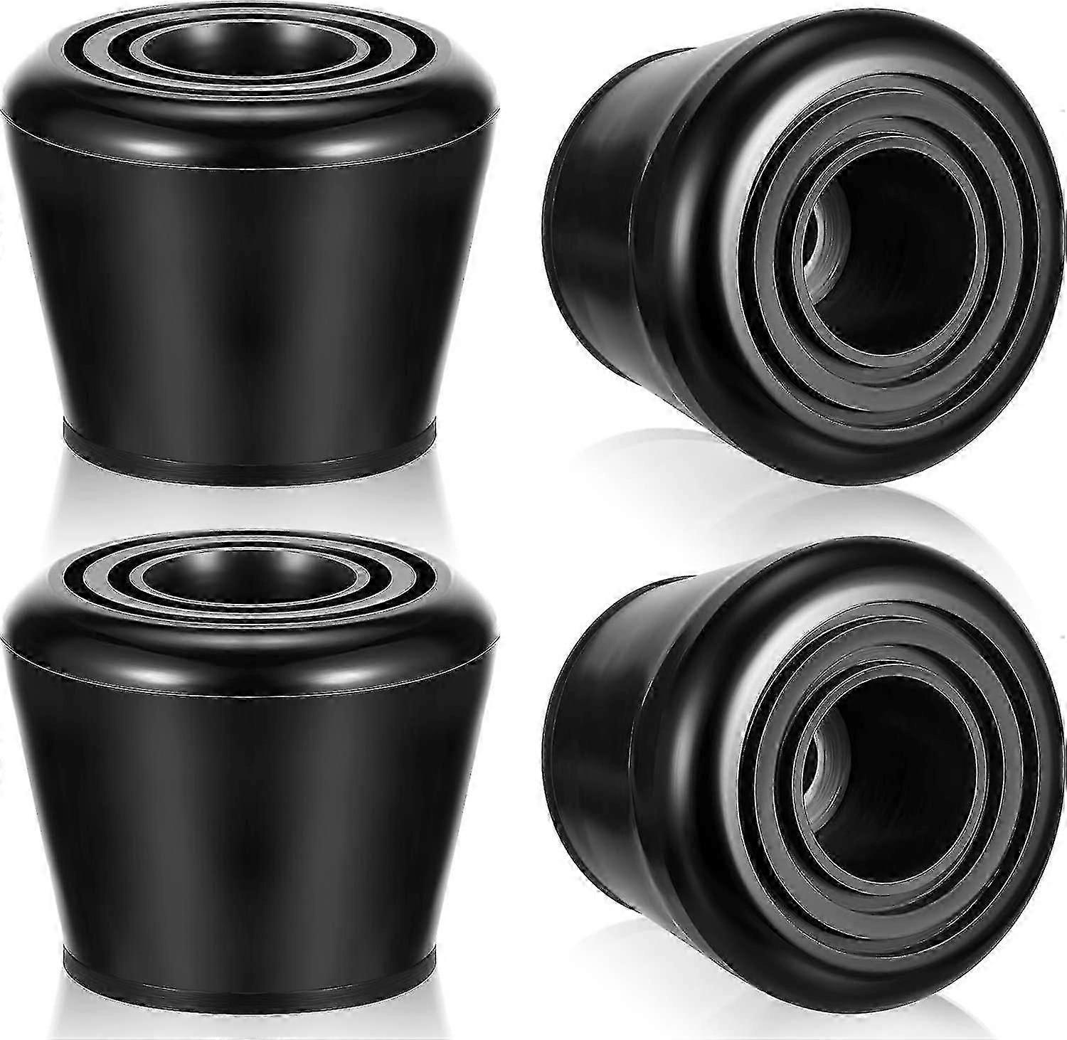 4 Pieces Roller Skate Stoppers Roller Skate Toe Stoppers For Skates With 4 Piles