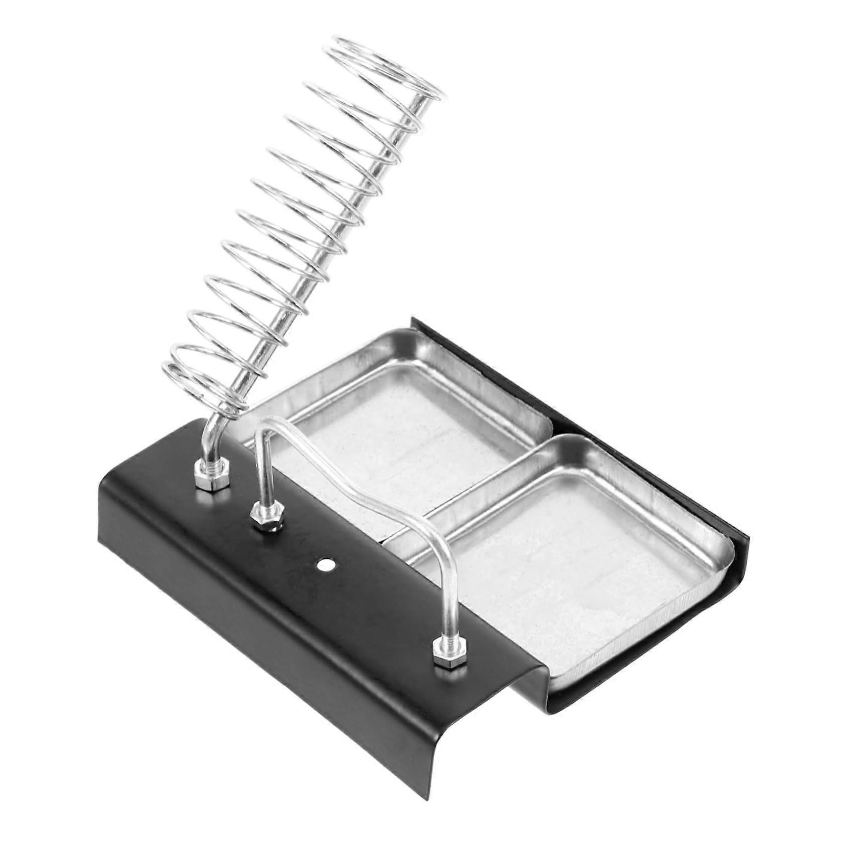 Doubleseat Soldering Iron Stand Soldering Iron Station Heavy Duty Holder for Hobbyists Electricians Ref: 3974