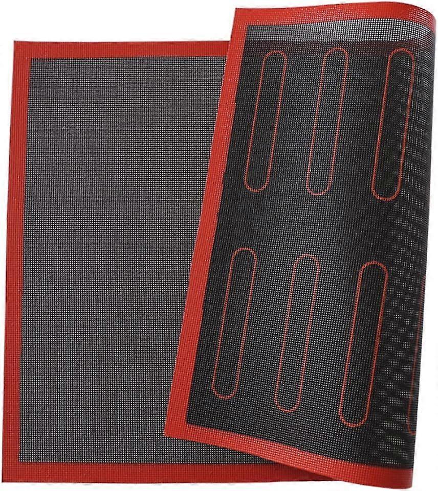 Silicone Baking Mat, Non Stick Eclair Baking Mat Reusable Cooking Sheet Oven