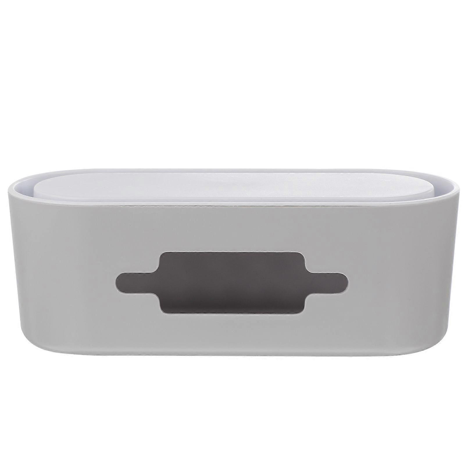 1pc Convenient Storage Case Simple Desktop Cable Patch Board Storage Box