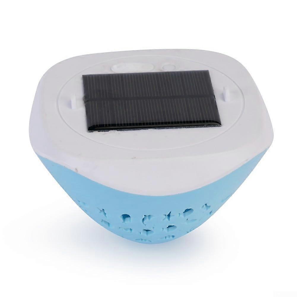 Solar Floating Pool Light USB Rechargeable LED Outdoor Pool Lamp With 6 Lighting Modes Garden Decoration 1Piece