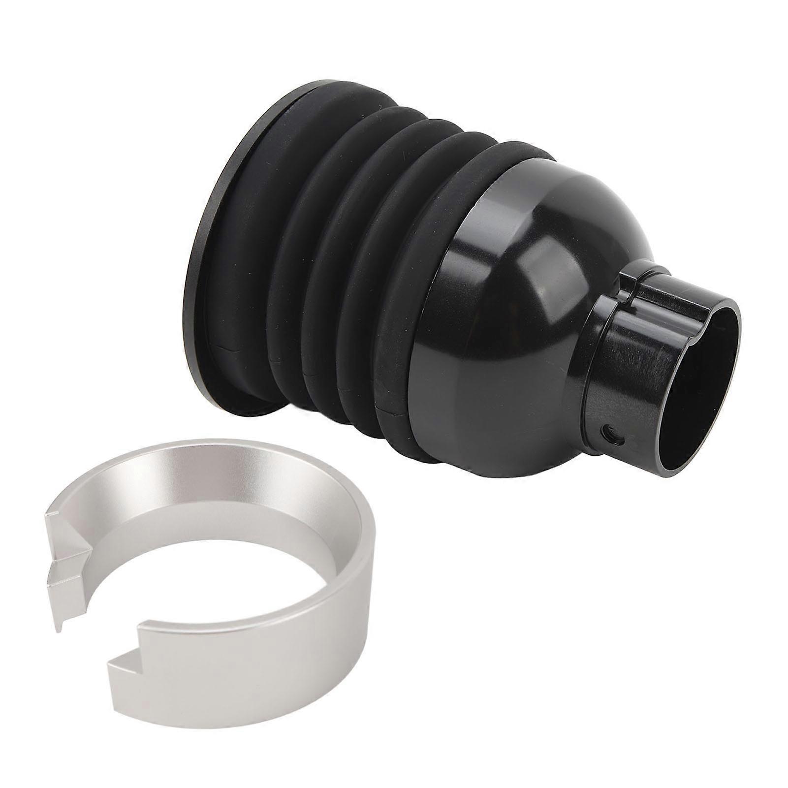 2-in-1 Single Dose Hopper for MMG Grinder 58mm Silver Ring