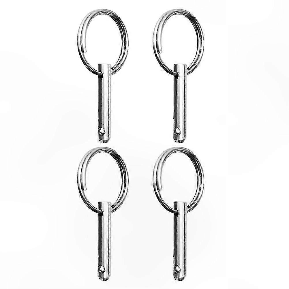 Stainless Steel Quick Release Components for Boating - 4 Pieces Set