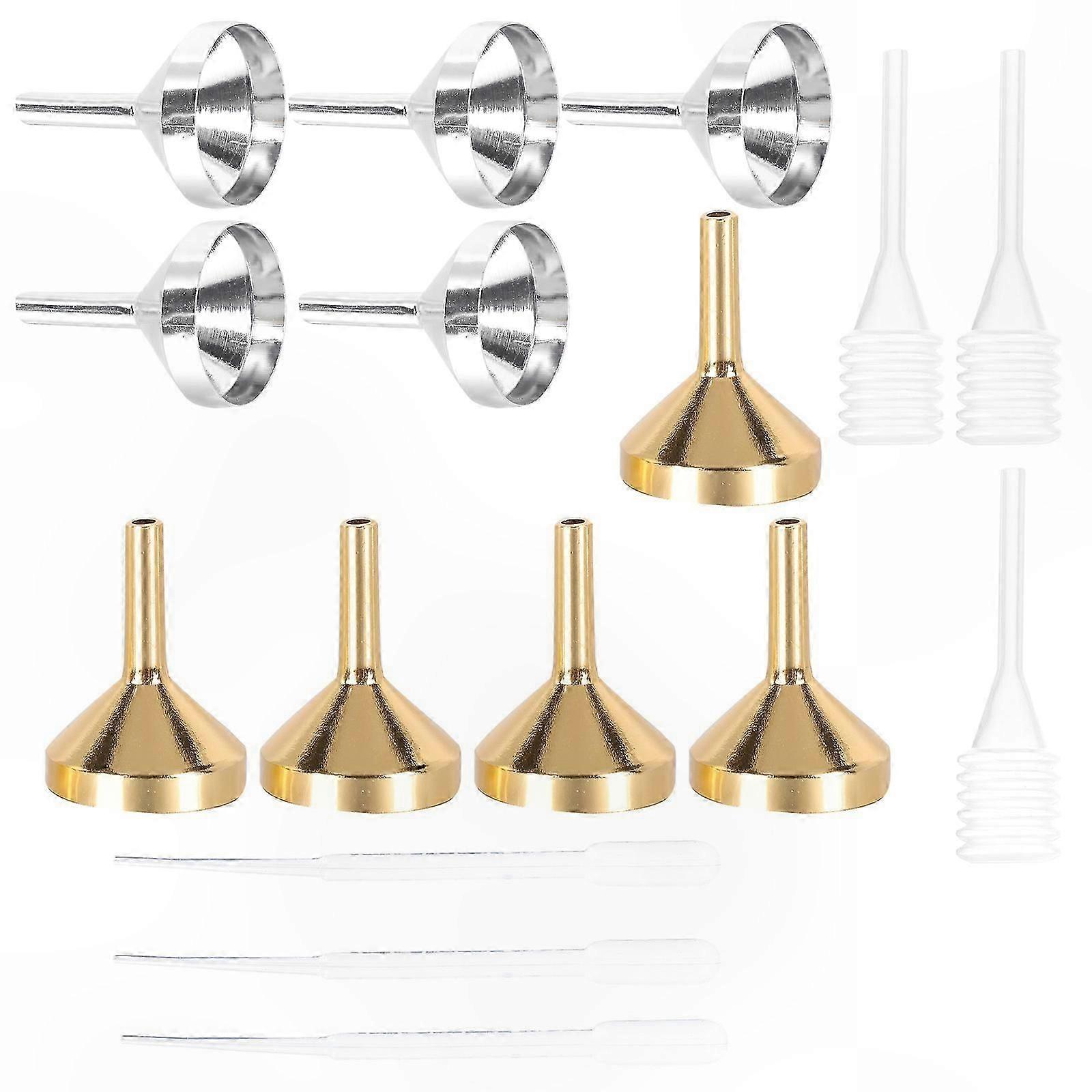 Portable Perfume Transfer Tool with Funnels for Liquid Sample Preparation Using Alumina Material 1 Set