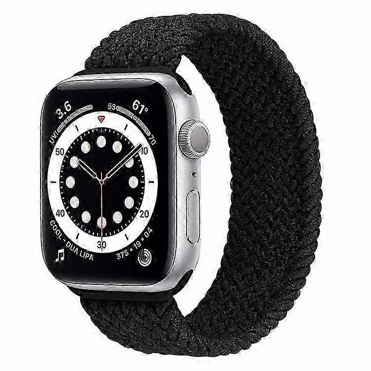 Braided Elastic Watch Strap for Series 10/9/8/7/6/5/4/SE, 42mm/41mm, Size L