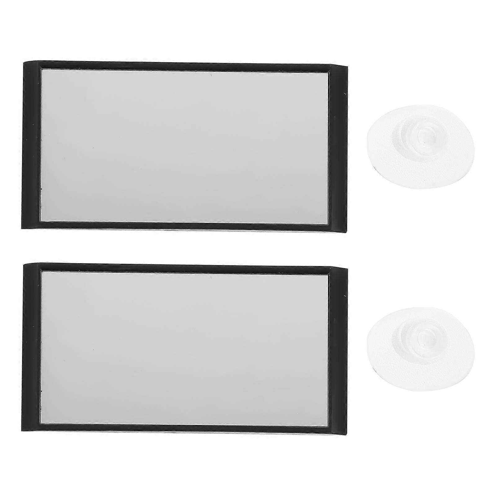 It sounds like you're referring to or advertising a product: **"2pcs Backseat Observation Mirror For Interior Rearview Viewing Material Wide Angle