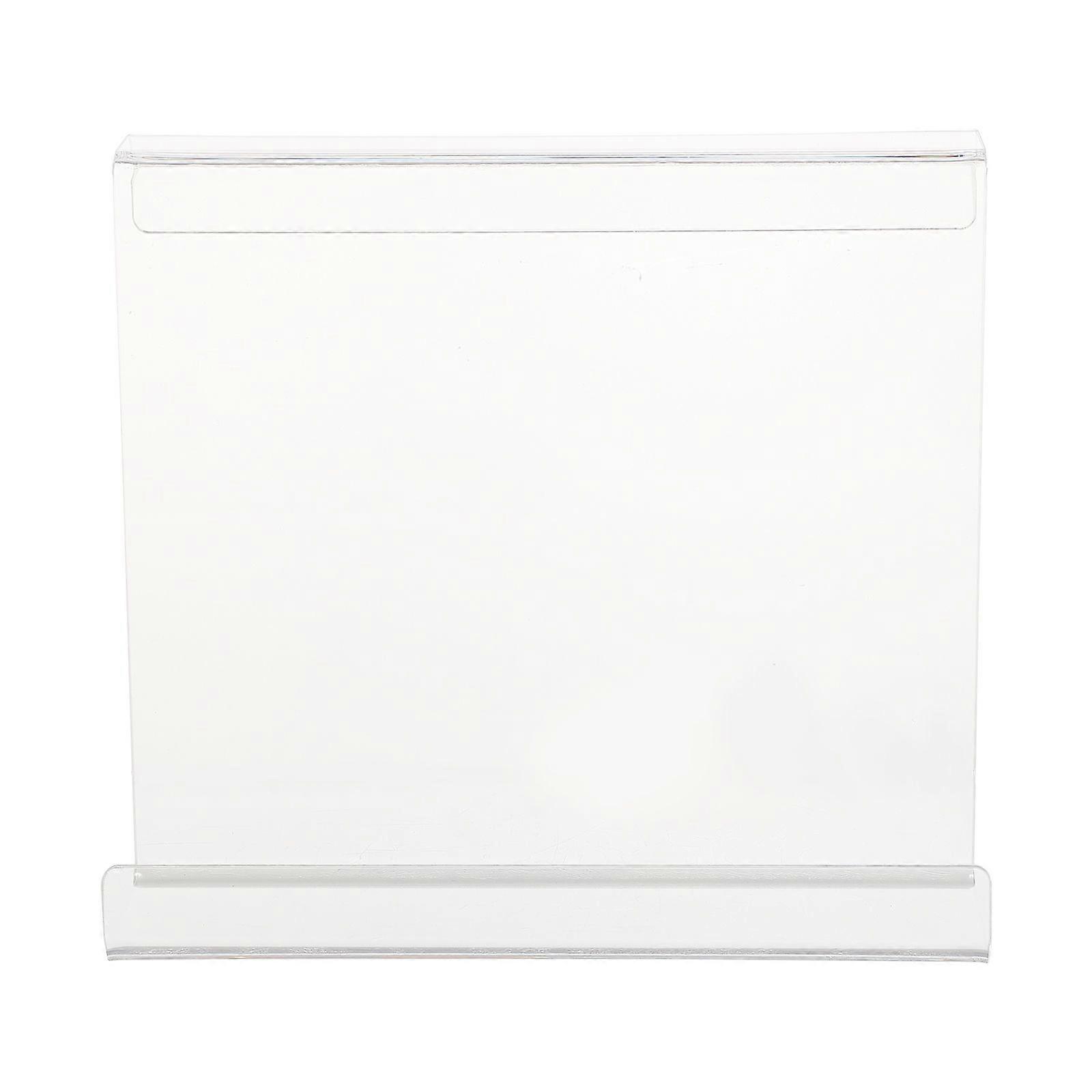 Treadmill Book Holder Acrylic Transparent Magazine Tablet E-book Reader Rack