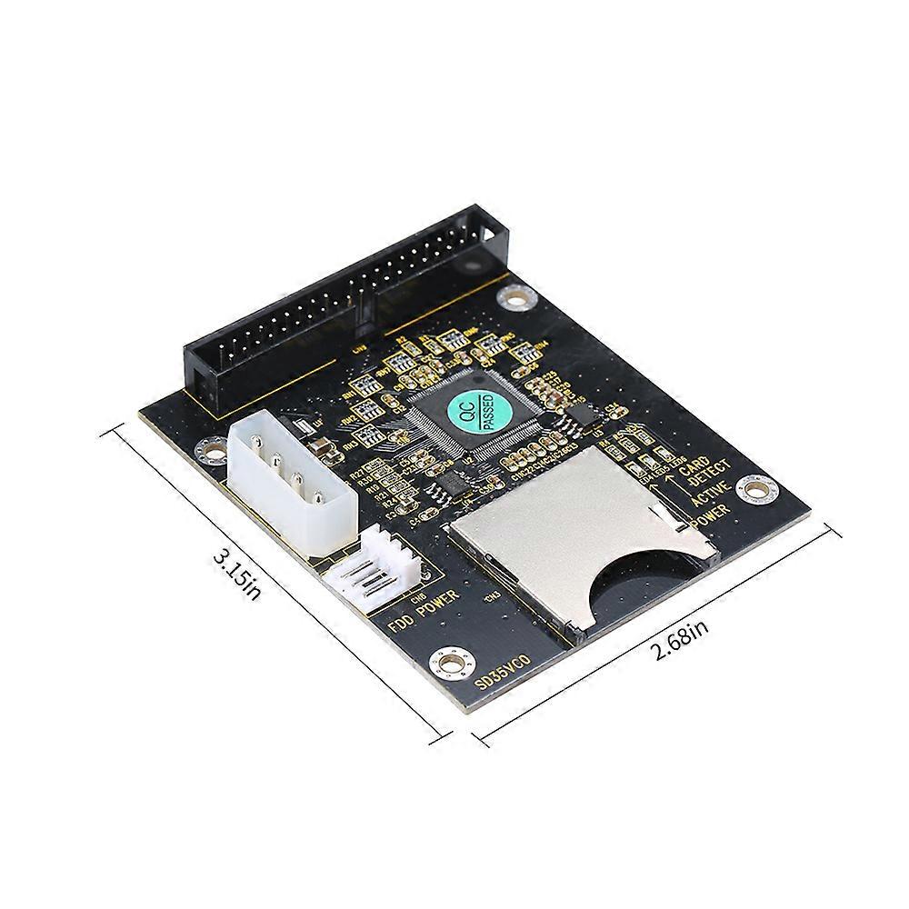 5V SD to IDE Converter Board 40 Pin Disk Riser Card 128GB Support