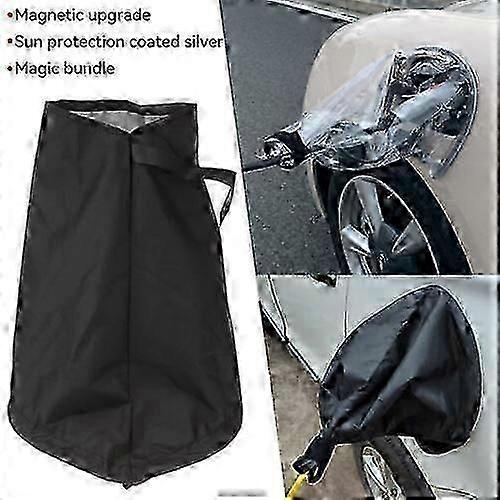 屋外電気自動車保護用の防水EV充電器ポートカバースクエアデザイン