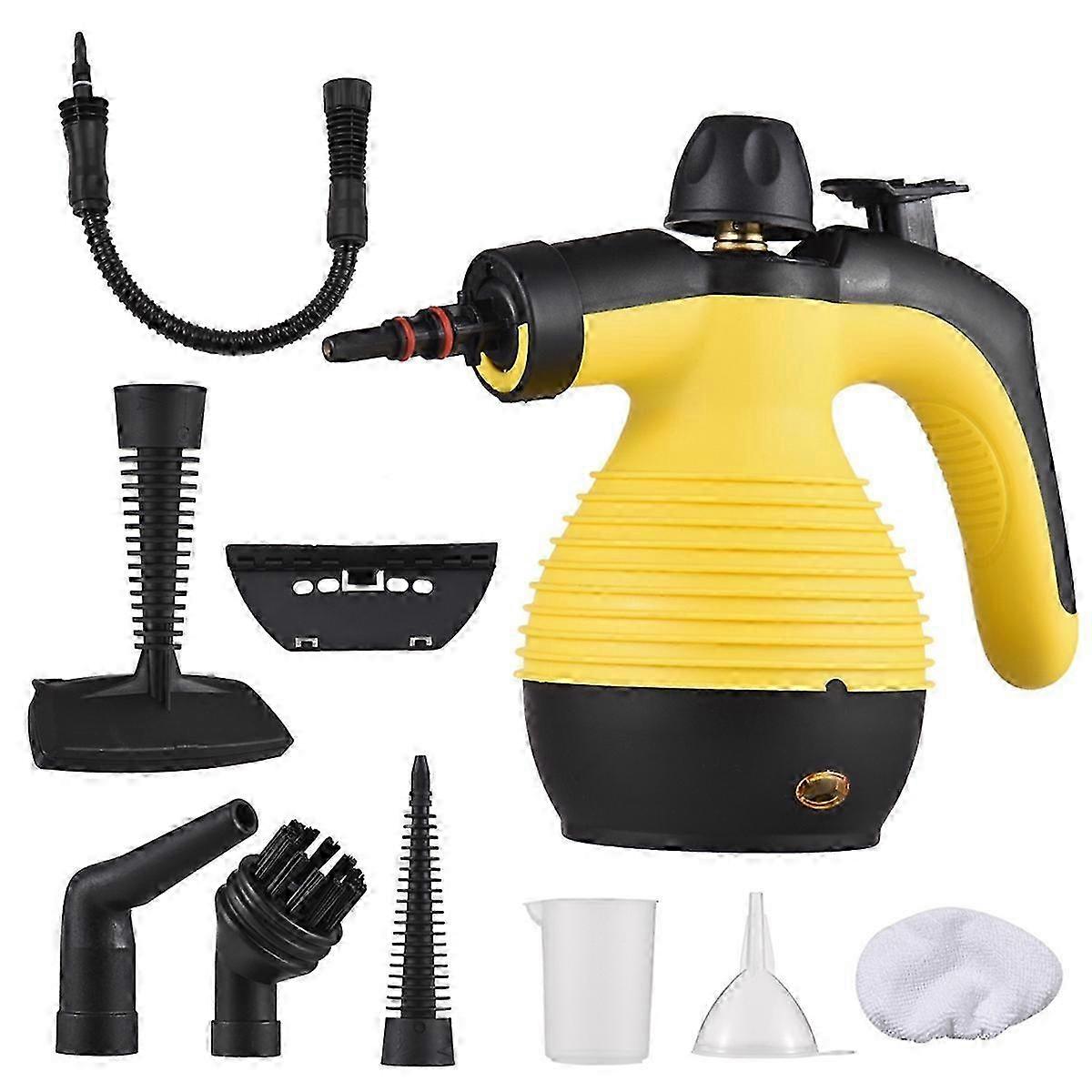Handheld 1050W High-Temperature Pressurized Steam Cleaner for Multipurpose Cleaning Tasks
