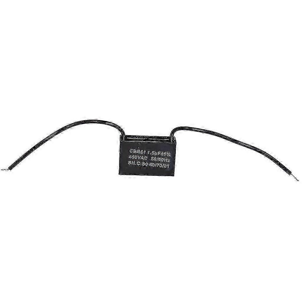 Universal 1.5uf/1.5mfd Ac Motor And Fan Capacitor With Wires 450v