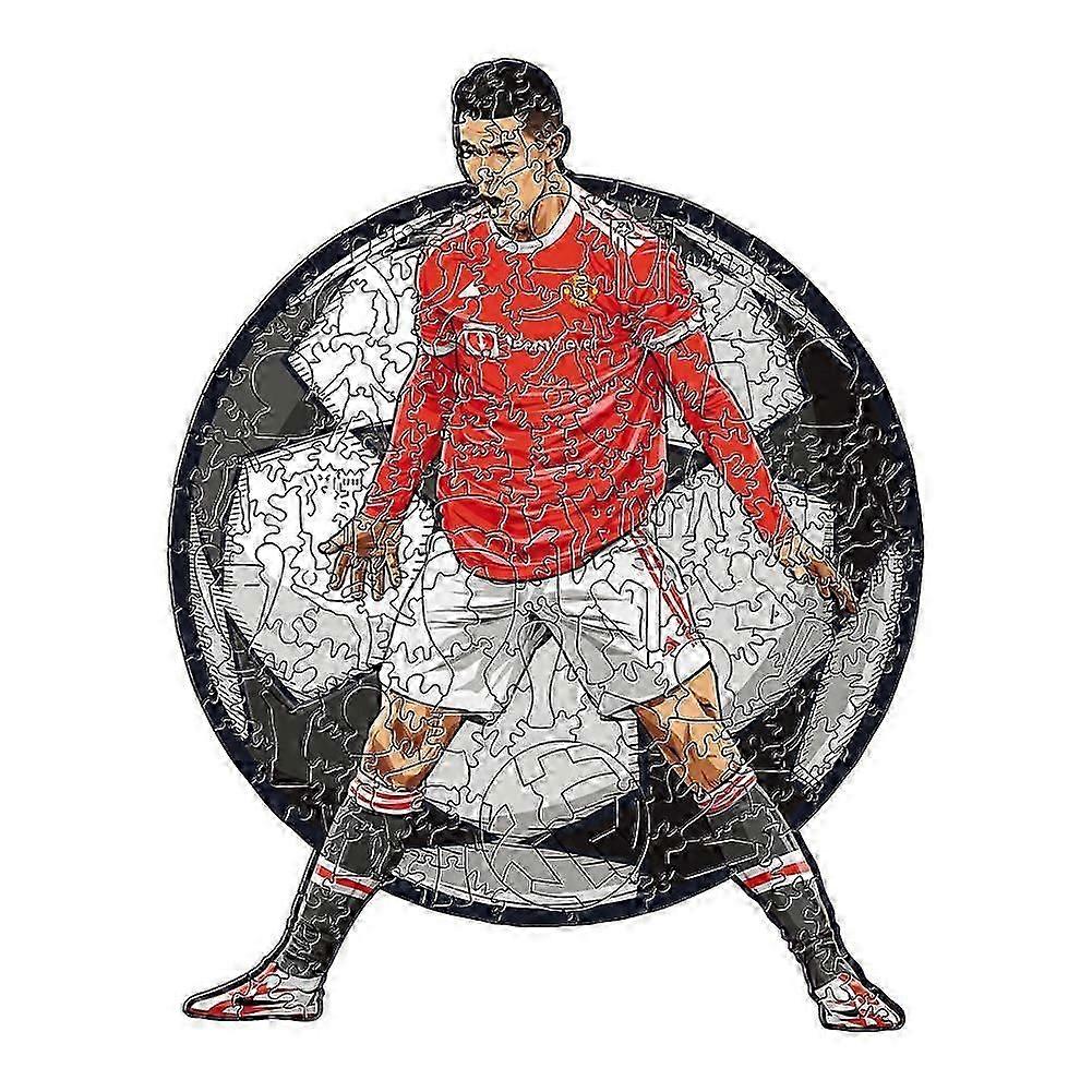 200 bitars barn trä pussel Cristiano Ronaldo A5