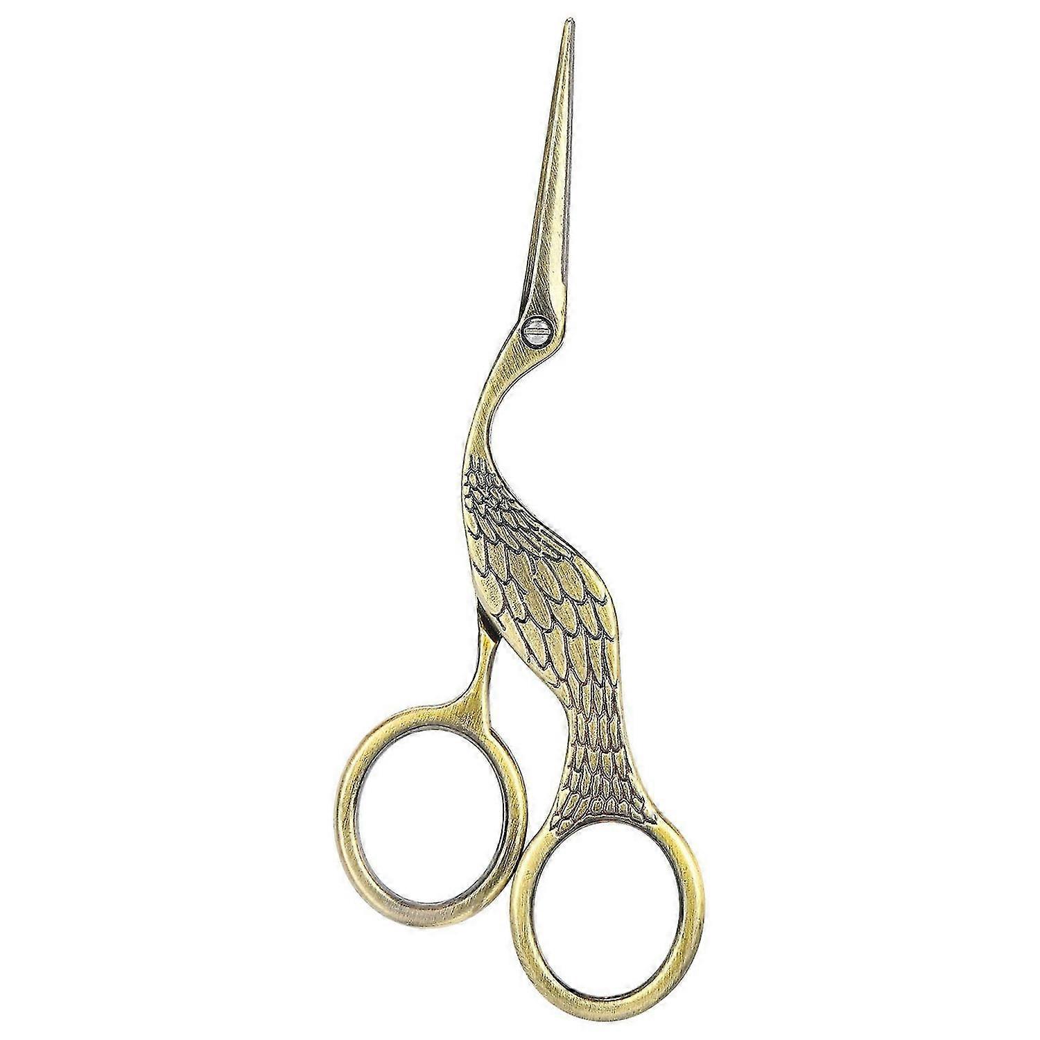 2025 Latest Model Vintage Craft Scissors Bird Shape Stainless Steel Sharp Tip