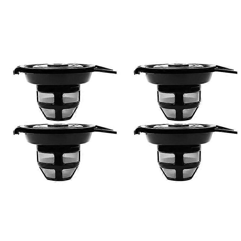 4PCS Suitable For Machine Coffee Filter Reuse Capsule Cup Powder Shell Precision Filter