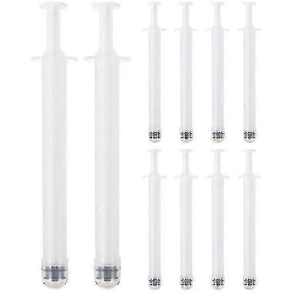 Paquet de 10 applicateur médical jetable pour gynécologie, applicateur portable de médecine vaginale et anale à double usage avec conception de sécurité