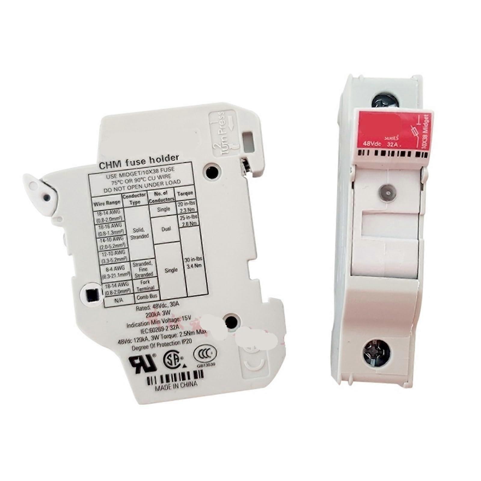 Fuse Holder CHM1DIU CHM2DIU CHM3DIU 690V 32A EAC Certified 1P