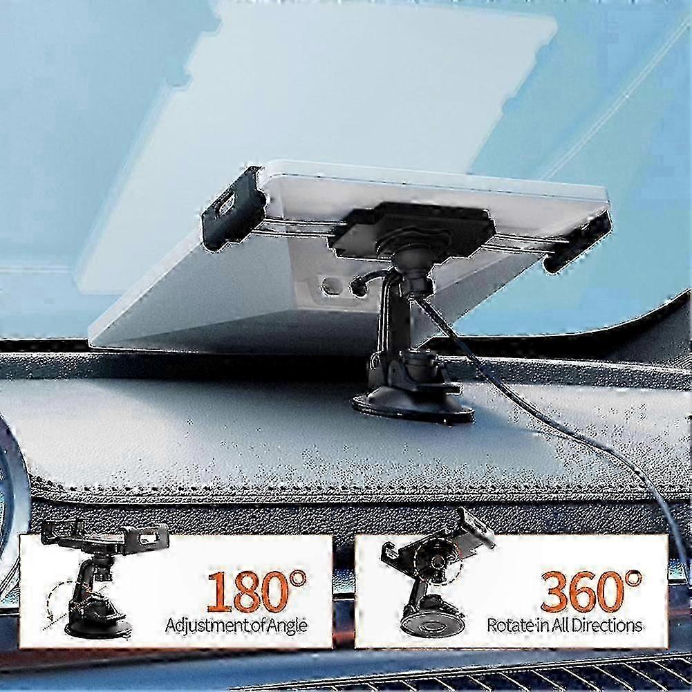 Car Dashboard Mount with Strong Suction Cup for Satellite Device Mini Portable Use
