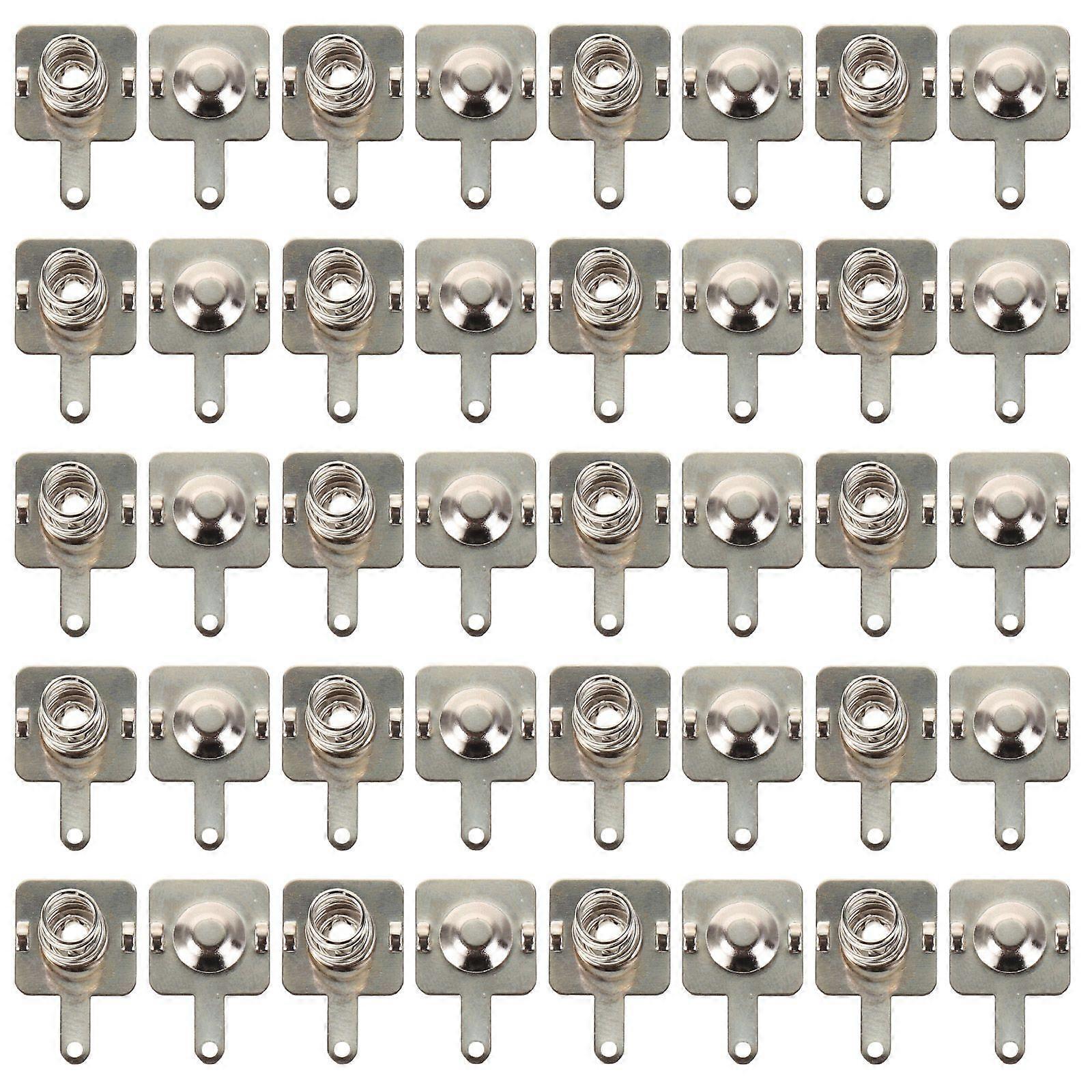 20 Sets Battery Spring Plate Aa Battery Contact For Remote Control Battery Charger Replacement Parts Negative Positive Conversion Spring