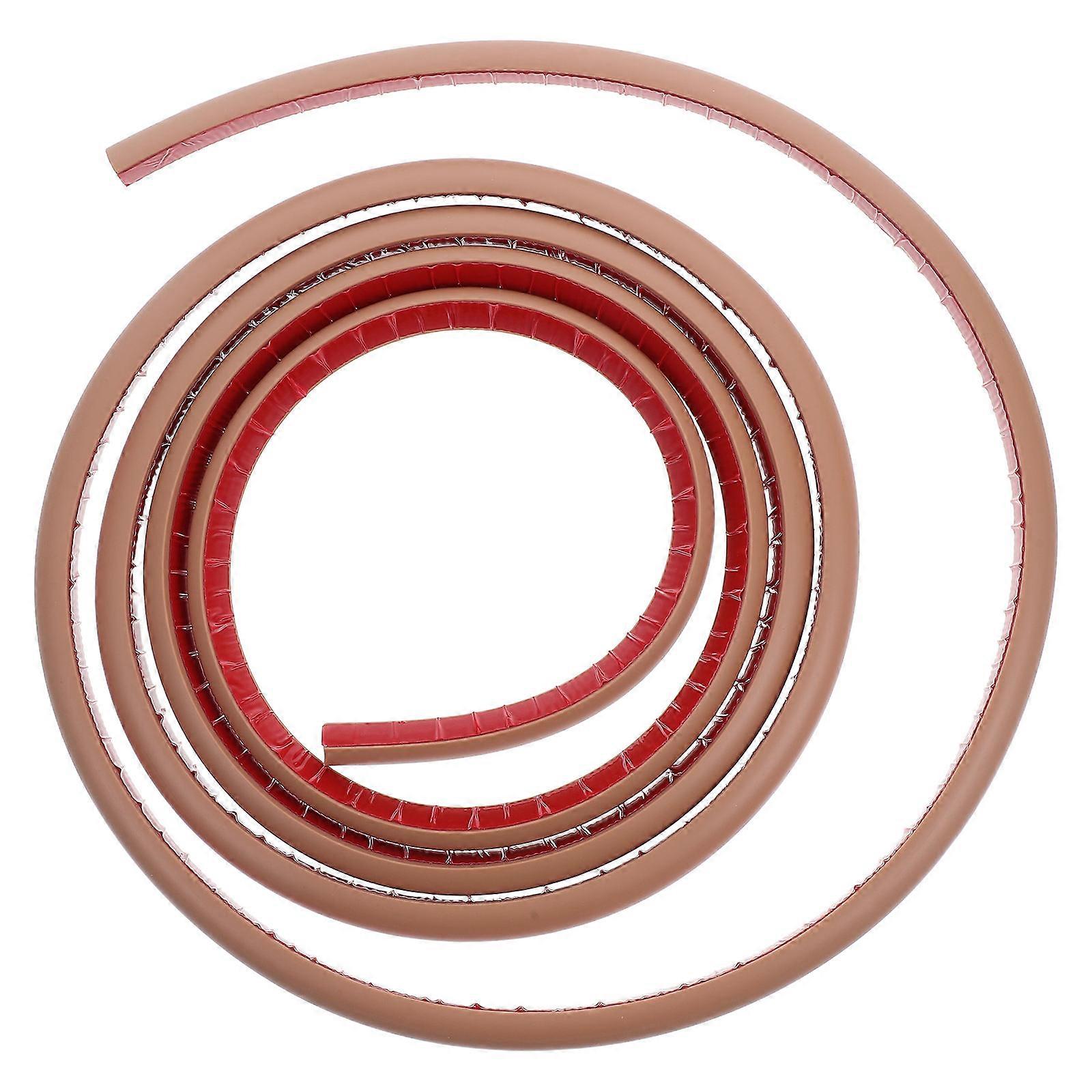 PVC Embedded Strip Flexible Quarter Round Molding Trim for Decoration 3 Meters