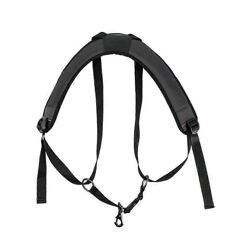 サックスショルダーストラップ:調節可能なパッド入りハーネスネッククッションストラップ子供用ジュニア初心者テナーアルトサックスクラリネット