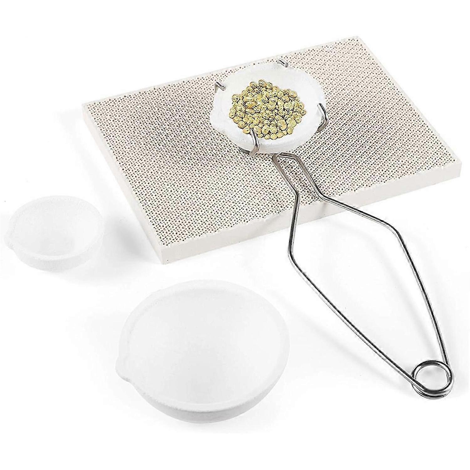 5 Pcs Crucible Kit, Small Melting Crucible Bowl Set